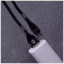Forever Sleek USB–USB-C kábel 1,0 m 3A fekete