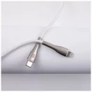 Forever Sleek kábel USB-C – Lightning, 1,0 m, 27W, fehér