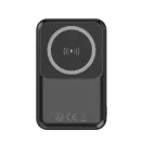 Forever mágneses vezeték nélküli powerbank MATB-100 PD QC 22.5W 10000 mAh fekete