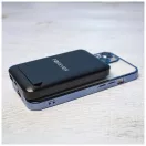 Forever mágneses vezeték nélküli powerbank MATB-100 PD QC 22.5W 10000 mAh fekete