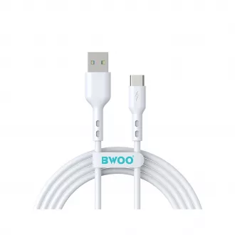 BWOO USB–USB-C kábel 2 m 3A fehér