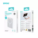 BWOO 20W 10000 mAh külső akkumulátor fehér