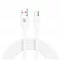 Forever USB – USB-C kábel 1,0 m 6A fehér