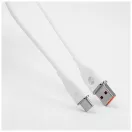 Forever USB – USB-C kábel 1,0 m 6A fehér