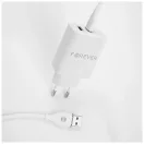 Forever USB – USB-C kábel 1,0 m 6A fehér
