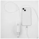 Forever USB – USB-C kábel 1,0 m 6A fehér