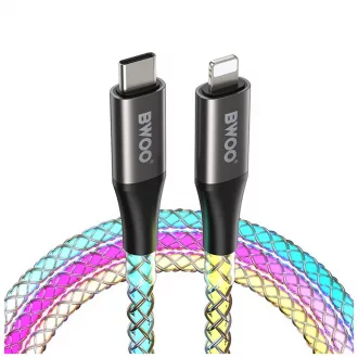 BWOO USB-C–Lightning kábel 1 m, 27W, X279C-L