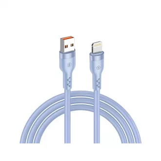 T-PHOX BOLD USB/Lightning 3A kábel égkék
