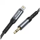 BWOO AUX kábel 3,5 mm – Lightning BO-AUX068 fekete