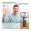 T-PHOX ICIRCLE 360°-os AI-alapú arckövetéses stabilizátor- és állványtartó, fekete