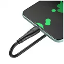 BWOO BO-X318 60W USB-C–USB-C kábel 1 m fekete