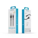 Forever Flexible USB–USB-C kábel 1,0 m 3A fekete