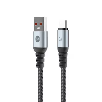 Forever Braix USB–USB-C kábel 1,0 m 3A fekete