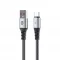Forever Braix USB–USB-C kábel 1,0 m 3A fekete