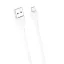 XO NB200 USB–microUSB kábel 1,0 m 2,1 A fehér