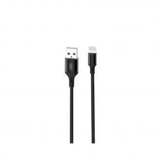 XO NB143 USB-Lightning kábel 2,0 m 2,4 A fekete