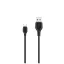 XO kábel NB103 USB–microUSB 1,0 m 2,1 A fekete