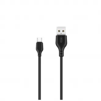 XO cable NB103 USB–microUSB kábel 2,0 m 2,1 A fekete