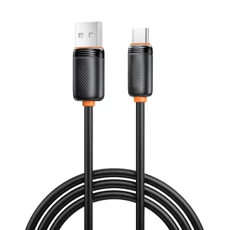 XO NB302 USB–USB-C kábel 1,0m 3A fekete