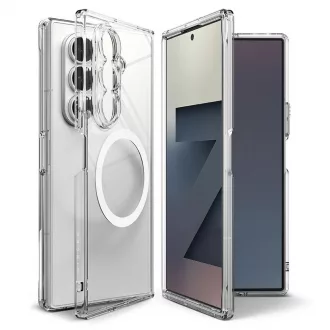   RINGKE FUSION MAGNETIC MAGSAFE GALAXY Z FOLD 7 készülékhez tok – átlátszó