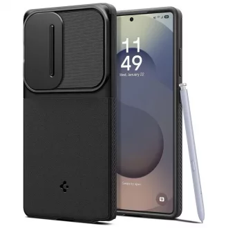   SPIGEN OPTIK ARMOR tok Samsung Galaxy S25 Ultra készülékhez fekete