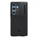 SPIGEN OPTIK ARMOR tok Samsung Galaxy S25 Ultra készülékhez fekete
