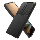 SPIGEN OPTIK ARMOR tok Samsung Galaxy S25 Ultra készülékhez fekete