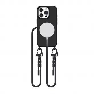   TECH-PROTECT MAGNECKLACE MAGSAFE iPhone 16 Pro Max készülékhez fekete