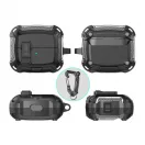 TECH-PROTECT CARBONOX MAGSAFE SAMSUNG GALAXY BUDS 3 / 3 FE / 3 PRO készülékhez védőtok fekete