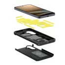 SPIGEN TOUGH ARMOR tok, Galaxy A36 5G készülékhez, fekete