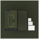Edzett üveg kijelzővédő HOFI GLASS PRO+ iPhone 13 / 13 PRO / 14 / 16e/17e készülékhez fekete