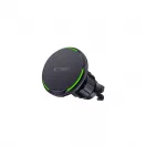 TECH-PROTECT MM15W-V7 QI2 MAGNETIC MAGSAFE autós tartó vezeték nélküli töltő 15W fekete