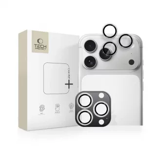   kameravédő TECH-PROTECT CAMRING FIT+ iPhone 14 Pro / Max / 15 Pro / Max / 16 Pro / Max / 17 Pro / Max készülékhez átlátszó