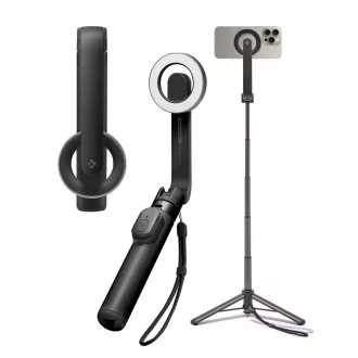 SPIGEN S571W MAGSAFE Bluetooth szelfi bot állvány fekete