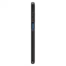 SPIGEN ESSENTIAL SANDBLAST tok Samsung Galaxy M35 5G készülékhez fekete