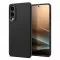 SPIGEN Liquid Air tok Galaxy S25 Edge készülékhez – matt fekete