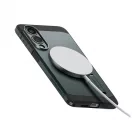 SPIGEN TOUGH ARMOR MAGSAFE tok – GALAXY S25 EDGE készülékhez – Abyss zöld
