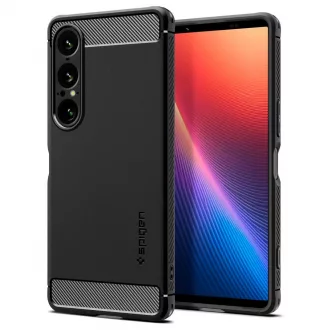   SPIGEN RUGGED ARMOR tok Sony Xperia 1 VII készülékhez matt fekete