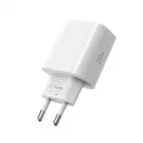 TECH-PROTECT NC20W 1-PORT hálózati töltő PD 20W + LIGHTNING CABLE fehér