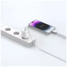 TECH-PROTECT NC20W 1-PORT hálózati töltő PD 20W + LIGHTNING CABLE fehér