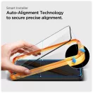 Edzett üveg kijelzővédő Spigen ALM Glass FC 2-PACK iPhone 15 készülékhez fekete