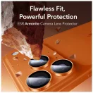 ESR ARMORITE kameravédő iPhone 14 Pro / Max / 15 Pro / Max / 16 Pro / Max / 17 Pro / Max készülékhez narancssárga