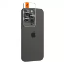 SPIGEN Optik Pro Glas.tr "EZ Fit" kameravédő – 2 db, iPhone 14 Pro / Max / 15 Pro / Max / 16 Pro / Max / 17 Pro / Max készülékhez, fekete