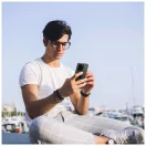 SPIGEN Optik Pro Glas.tr "EZ Fit" kameravédő – 2 db, iPhone 14 Pro / Max / 15 Pro / Max / 16 Pro / Max / 17 Pro / Max készülékhez, fekete