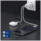 SPIGEN ESSENTIAL EE352EU 2-PORT HÁLÓZATI TÖLTŐ 35W fehér