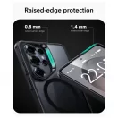 ESR Classic Hybrid MagSafe tok Samsung Galaxy S26 Ultra készülékhez matt fekete
