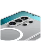 SPIGEN Ultra Hybrid Mag MagSafe tok Samsung Galaxy S26 Ultra készülékhez, átlátszó/fehér