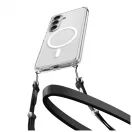 Spigen Ultra Hybrid Mag MagSafe tok Samsung Galaxy S26+ Plus készülékhez – átlátszó/fehér