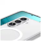 Spigen Ultra Hybrid Mag MagSafe tok Samsung Galaxy S26+ Plus készülékhez – átlátszó/fehér