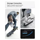 Spigen Ultra Hybrid Mag MagSafe tok Samsung Galaxy S26+ Plus készülékhez – átlátszó/fehér